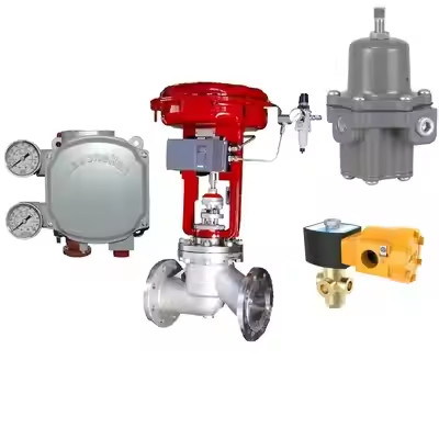 Ventilstellwerk Fisher 67CFR Masoneilan SVI1000 Filterregler und China-Magnetventil zur pneumatischen Steuerung valve-3