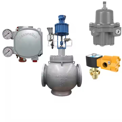 Masoneilan SVi1000 mit Burkert-Solenoidventil und 78-40-Luftfilter-Regulator für Markenkontrollventile in China