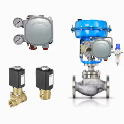 Masoneilan SVi1000 mit Burkert-Solenoidventil und 78-40-Luftfilter-Regulator für Markenkontrollventile in China