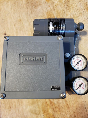 Chinesisches Steuerventil mit Fisher 3582i DVC6200 DVC2000 DVC510si intelligenter Ventilpositionierer und ASCO-Solenoidventil ausgestattet