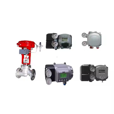 DN250 Pneumatische Steuerventile mit SVI2-21123121 Masoneilan Digital Valve Positioner und 78-40 Filter Regulator
