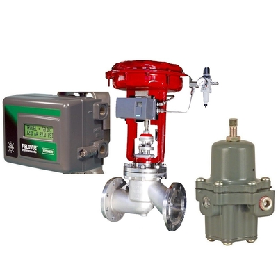 Chinesisches Steuerventil mit Smart Positioner SVI2-21113111 Valve Positioner und Fisher 67CFR Filter Regulator mit viel Lager