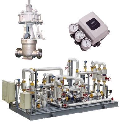 Durchflusssteuerventil Schieben und KOSO 400H Steuerventil 5200LA/6100LA Pneumatischer Aktor EP800 Positionierer CL420/CL523 Sperrventil