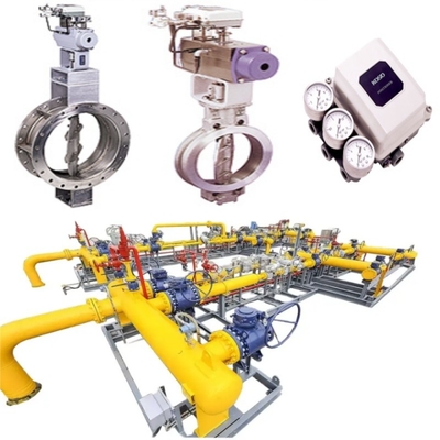 Druck- / Durchflusssteuerungsschleifer und KOSO-Ventile mit 6300RA/6300RB/5200LA pneumatischen Aktoren mit EPA800/EPB800 CL420/CL523 Schließventilsätzen