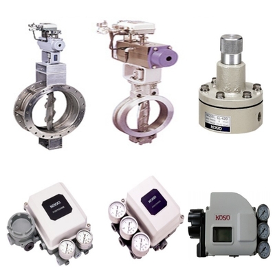 Druck- / Durchflusssteuerungsschleifer und KOSO-Ventile mit 6300RA/6300RB/5200LA pneumatischen Aktoren mit EPA800/EPB800 CL420/CL523 Schließventilsätzen