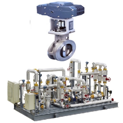 Druck- und Durchflusssteuerung Skid Cloths und KOSO-Ventil mit 3620R/3500R/3500L/3600R/3600L/3620R/3620L Solid State Electronic Actuators