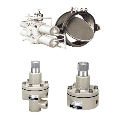 Druck- und Durchflussregelung Schieberegler und KOSO-Ventile CL-420/CL-523 Schließventil PRF310/PRF400 Filterregler