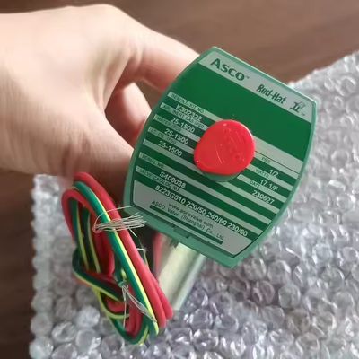 ASCO 3/8 2/2 Wege Positioner Magnetventil Messing und Edelstahlkörper