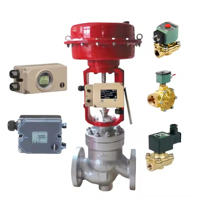 Samson 4763 Ventilpositionierer Asco Magnetventil und chinesischer Ventilbetreiber