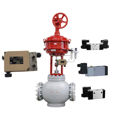 Asco-Solenoidventile und Samson 4763 Positionierer für Samson-Flussregelventile