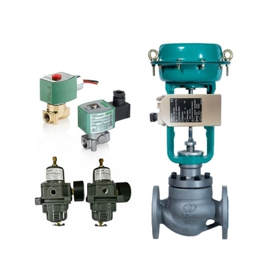Anschluss an den linearen/rotativen Aktor Samson 3767 Elektropneumatikpositionierer