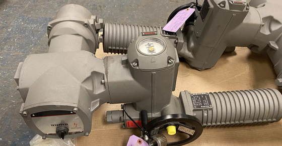 Versatile elektrische Mehrdrehvorrichtungen SA und SAR von AUMA zur Automatisierung von Torventilen oder Kugelventilen für Kraftwerke