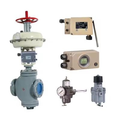 Mehrdreh-Aktoren SA und SAR von AUMA mit SAMSON 3725 HART Pneumatische Ventilpositionierer und ASCO Solenoidventil auf Lager