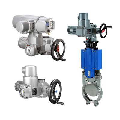 Mehrdreh-Aktoren SA und SAR von AUMA mit SAMSON 3725 HART Pneumatische Ventilpositionierer und ASCO Solenoidventil auf Lager