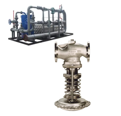 Brennstoff-Gas-Rutscher mit Samson 41-23 Drucksenkende Ventil Edelstahl selbstbetriebene Druckregler