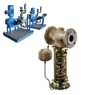 Brennstoff-Gas-Rutscher mit Samson 41-23 Drucksenkende Ventil Edelstahl selbstbetriebene Druckregler