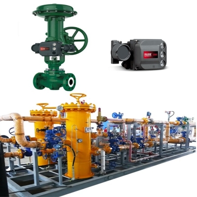 Schaltklappe Schalter mit Fisher Easy-e ED Steuerklappe 585C/657/667 Aktor und DVC6020 Intelligente Ventil Controller