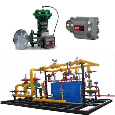 Ventilschalter mit einem Fisher 8560-Ventil mit 1052-Aktor und einem digitalen Ventilcontroller der DVC6000-Serie