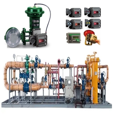 Ventilschalter mit einem Fisher 8560-Ventil mit 1052-Aktor und einem digitalen Ventilcontroller der DVC6000-Serie