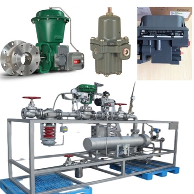 Schaltanlage mit EMERSON Fisher V150/V200 /V300 Steuerventil 1061/2052 Pneumatischer Aktor DVC6200 Positionierer