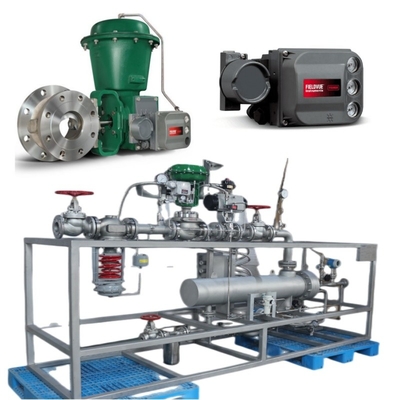 Schaltanlage mit EMERSON Fisher V150/V200 /V300 Steuerventil 1061/2052 Pneumatischer Aktor DVC6200 Positionierer