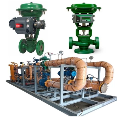 Durchflusssteuerventil mit EMERSON Fisher GX Steuerventil und Aktor mit DVC6200/DVC2000 Ventilpositionierer