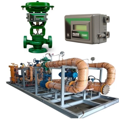 Durchflusssteuerventil mit EMERSON Fisher GX Steuerventil und Aktor mit DVC6200/DVC2000 Ventilpositionierer