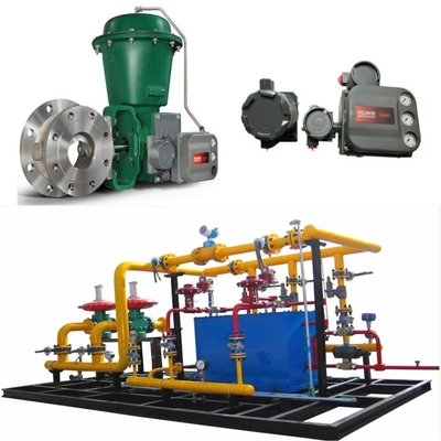Schieben mit Fisher Vee-Ball V150/V200/V300 Steuerventil 2052 Aktor DVC6200 Positionierer