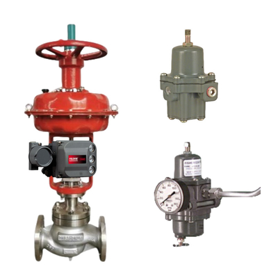 Fisher 67C-Regler und chinesisches Steuerventil mit Fisher DVC6200 DVC2000 DVC510si Intelligenten Ventilpositionierer ausgestattet
