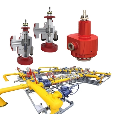 Flanken-Steuerventil Samson PN1.6~42MPa ANSI 150~2500LB mit kegelförmigem oder O-Ringsitz DN15~DN600