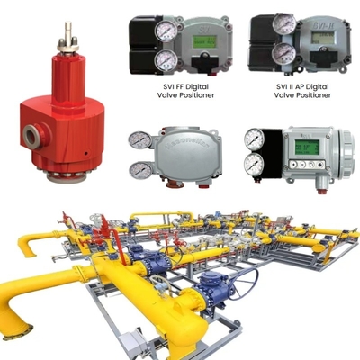 Flanken-Steuerventil Samson PN1.6~42MPa ANSI 150~2500LB mit kegelförmigem oder O-Ringsitz DN15~DN600