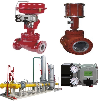Masoneilan 41005 Druckregler Flansch-Durchflussregelungsventil mit SVI-2/SVI-3 Aktoren