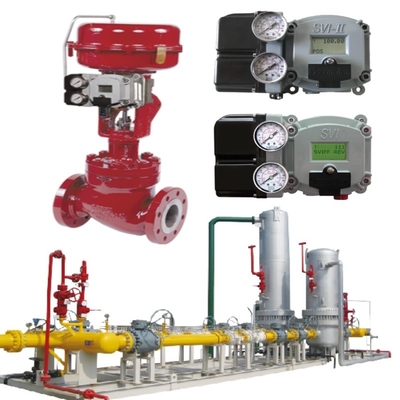 Masoneilan 41005 Druckregler Flansch-Durchflussregelungsventil mit SVI-2/SVI-3 Aktoren