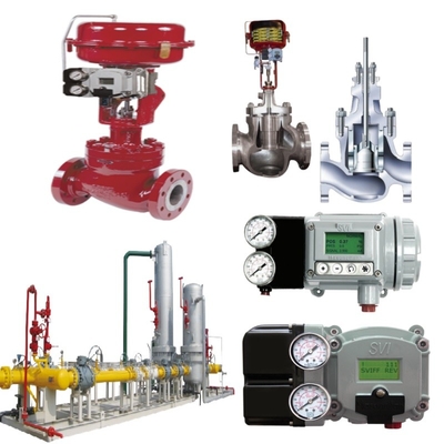 Masoneilan 41005 Druckregler Flansch-Durchflussregelungsventil mit SVI-2/SVI-3 Aktoren