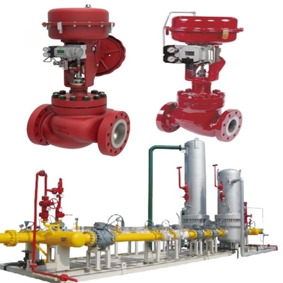 Masoneilan 41005 Druckregler Flansch-Durchflussregelungsventil mit SVI-2/SVI-3 Aktoren
