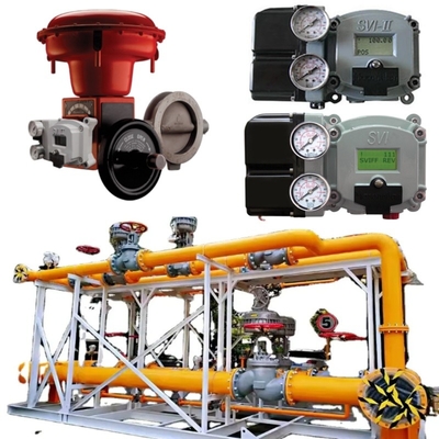 Masoneilan 37002-Serie Schmetterlingssteuerventil SVI2 SVI3 4700E Ventilpositionierer 496 Drehschalter