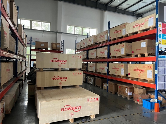 Chinesisches Steuerventil mit Flowserve 3200MD-Serie Positionierer Digitalventil und ASCO Solenoidventil auf Lager