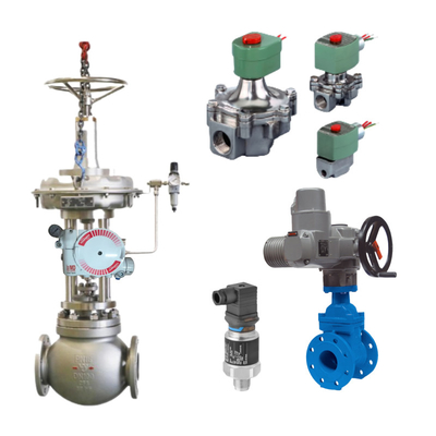 Flowserve-Ventilpositionierer 3800 520MD 3200MD mit ASCO-Solenoidventilen für Pneumatik-Ballventile