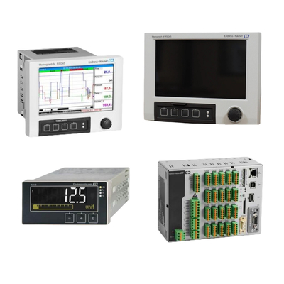 Skid - Daten- und Energiemanager mit bis zu 20 analogen / HART-Eingängen und 14 digitalen Eingängen Endress+Hauser Memograph M RSG45