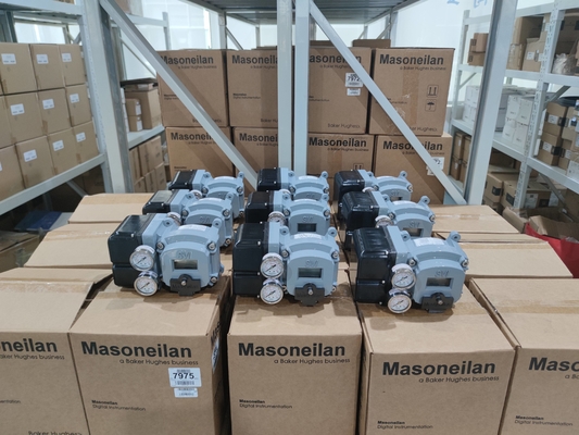 Chinesisches Geradewinkel-Top-Leitventil mit Masoneilan-Ventilpositionierer SVI2