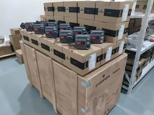 Vorrat ASCO Solenoidventil mit Emerson Fisher DVC6200 Doppelwirkung mit Rückkopplung