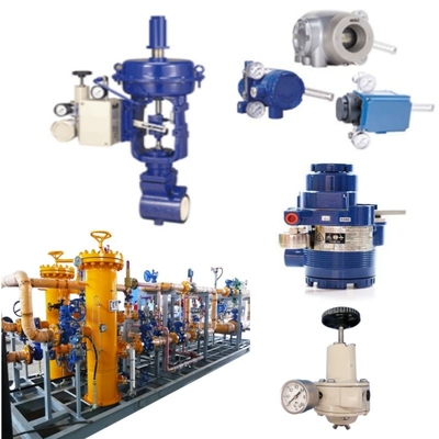 Steuerventil mit Azbil Smart Valve Positioner 100 Serie Modell AVP100/102 Ventil Positionierer und Koso Regulator