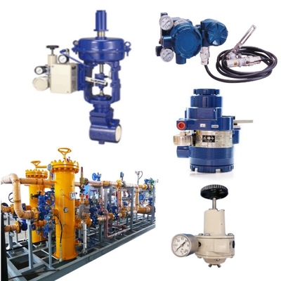 Steuerventil mit Azbil Smart Valve Positioner 100 Serie Modell AVP100/102 Ventil Positionierer und Koso Regulator