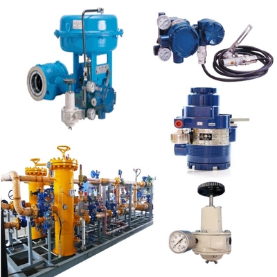 Steuerventil mit Azbil Smart Valve Positioner 100 Serie Modell AVP100/102 Ventil Positionierer und Koso Regulator