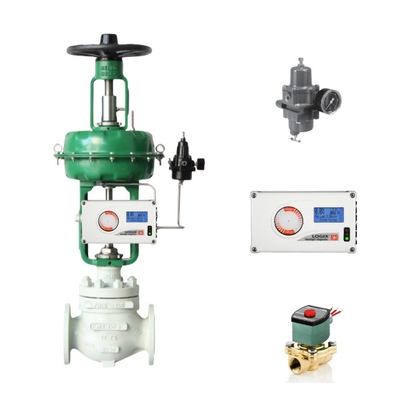 Flowserve-Ventilpositionierer 3800 520MD 3200MD mit ASCO-Solenoidventilen für Pneumatik-Ballventile