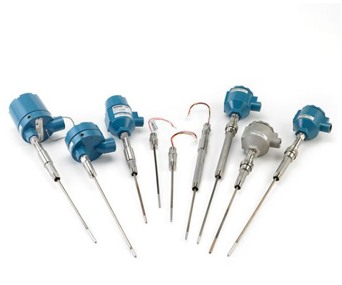 Mit Rosemount 214C Temperatursensor und EMERSON 148 248 644 648 Übertrager 114C Thermowell