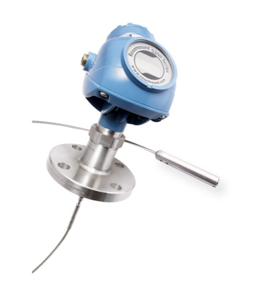 Ein Schlittenbetankungsanlage ist mit einem EMERSON Rosemount 5300 Level Transmitter ausgestattet - geleiteter Wellenradar-Levelmesser