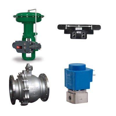 China Steuerventil mit TopWorx Dxp Limit Switch Danfoss Solenoidventil und Fisher DVC2000 DVC6200 Smart Valve Positioner Magnetstreifen und Halterung