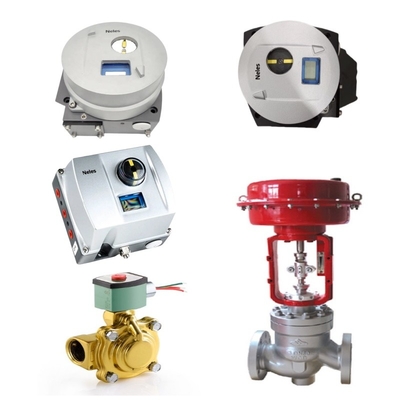 Pneumatischer Aktor Kugelventil mit Neles Smart Valve Positioner ND9202HN ND9202FN ND9202PN ND9202HX ASCO Solenoidventil SMC Drucksenkende Ventil Neues Originalbestand