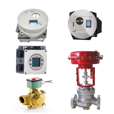 Pneumatischer Aktor Kugelventil mit Neles Smart Valve Positioner ND9202HN ND9202FN ND9202PN ND9202HX ASCO Solenoidventil SMC Drucksenkende Ventil Neues Originalbestand